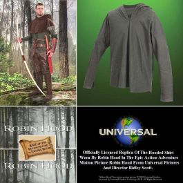 Robin Hood Hooded Shirt - Officially Licensed