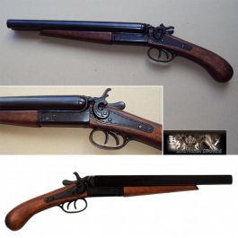 1864 Wells Fargo Stagecoach Shotgun With Pistol Grip