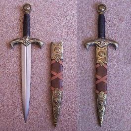 Excalibur Dagger Of King Arthur - Brass Finish