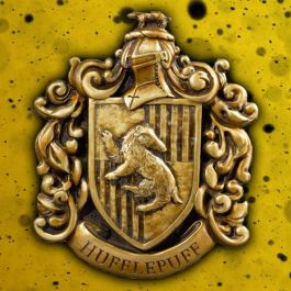 Official Hufflepuff Crest Wall Plaque