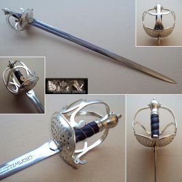 English Civil War Oliver Cromwell Sword - 1599/1658