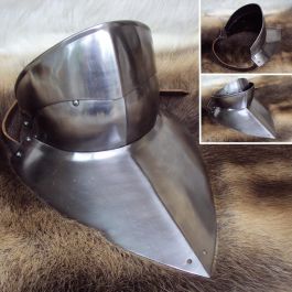 16 Gauge Bevor - Medieval Neck Armour