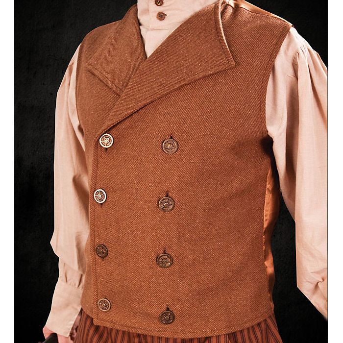 Windlass - Steampunk Vest - Ideal Cosplay Clothing