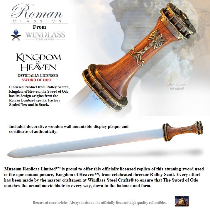 Heavenly Sword Sword Replica