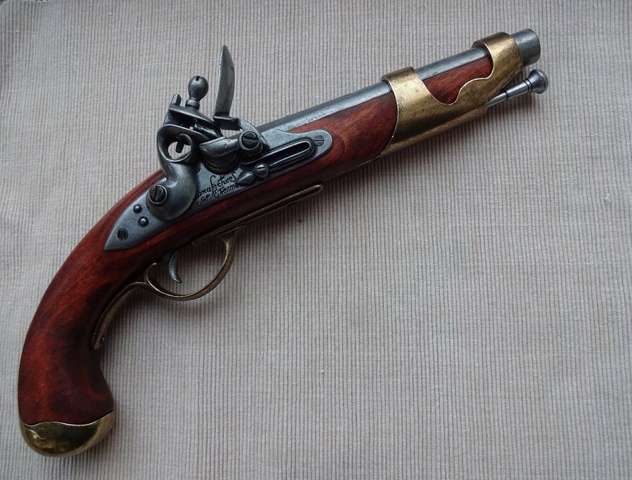 french flintlock pistol