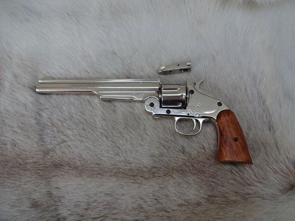 1869 Smith & Wesson Nickel Revolver